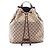 Zaino/Borsa Gucci GG Canvas Marrone Beige