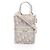 Borsa Verticale Christian Dior Dior BOOK TOTE Marrone Bianco