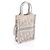 Borsa Verticale Christian Dior Dior BOOK TOTE Marrone Bianco - vista 2