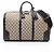 Borsa Boston/Borsa a mano Gucci GG Supreme 2-Way Nero Beige