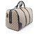 Borsa Boston/Borsa a mano Gucci GG Supreme 2-Way Nero Beige - vista 2