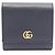 Cartera bi-fold Gucci GG Marmont Negro