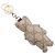 Portachiavi Gucci x Yuko Higuchi GG Supreme Boris Marrone Multicolore Beige - vista 2