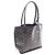 Goyard Ange Mini Pouch Wendbare Tote Bag Braun Schwarz Weiß - Ansicht 2