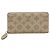Zippy Louis Vuitton Mahina Langbörse Beige