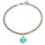 Autre Marque Bracciale Tiffany & Co. Heart Tag Bead in argento con diamante