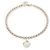 Autre Marque Bracciale Tiffany & Co. Heart Tag Bead in argento con diamante - vista 4