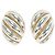 Autre Marque Orecchini a clip Tiffany & Co. Twist in oro giallo 18K e argento
