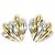 Autre Marque Pendientes de clip Leaf de Tiffany & Co.