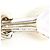 Autre Marque Pendientes de clip Leaf de Tiffany & Co. - vista 3
