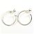 Autre Marque Orecchini a cerchio Tiffany & Co. T-Wire in argento - vista 2