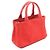 Borsa Tote Prada Canapa Rosso - vista 2
