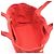 Borsa Tote Prada Canapa Rosso - vista 3