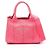 Prada CANAPA 2-Way Tote Bag Pink