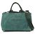 Prada CANAPA 2-Way Tote Bag aus grünem Canvas