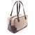 Bolso Prada Logo Jacquard Castaño Beige - vista 2