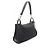 Bolso de hombro Prada Triangle Plate Negro - vista 2
