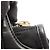 Bolso de hombro Prada Triangle Plate Negro - vista 9