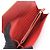 Saffiano Cartera larga Prada plegable Roja - vista 3