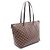 Borsa Tote Louis Vuitton IENA MM Damier Ebene Marrone - vista 2
