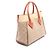 Louis Vuitton On My Side 2-Way Handtasche Beige Bordeaux - Ansicht 2