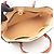 Louis Vuitton On My Side 2-Way Handtasche Beige Bordeaux - Ansicht 3