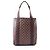 Borsa Cabas Bobour Louis Vuitton Marrone Damier ebene