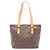Louis Vuitton Cabas Piano Schultertasche Braun
