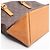 Louis Vuitton Cabas Piano Schultertasche Braun - Ansicht 9