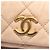 Chanel Matelassé 2-Way Schultertasche Beige - Ansicht 8
