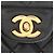 Borsa a tracolla Chanel Matelassé Double Flap Nero - vista 6
