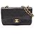 Borsa a tracolla Chanel Matelassé Double Flap Nero