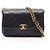 Borsa a tracolla Chanel Matelassé Small Flap Nero