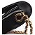 Borsa a tracolla Chanel Matelassé Small Flap Nero - vista 14