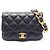 Borsa Small Flap Matelassé Chanel Nero