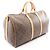 Borsa Louis Vuitton Monogram Keepall Bandoulière 50 Marrone - vista 2