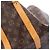 Louis Vuitton Monogram Keepall 45 Boston Tasche Braun - Ansicht 10