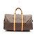Louis Vuitton Keepall 50 Boston Tasche Braun