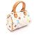 Borsa Louis Vuitton Mini Speedy Monogram Multicolor Blanc Bianco Multicolore - vista 2