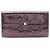 Louis Vuitton Portefeuille Sarah Bi-fold Long Wallet Burdeos Púrpura