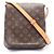 Borsa a tracolla Louis Vuitton Musette Salsa Marrone Monogramma