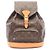 Zaino Louis Vuitton Montsouris MM Monogram Marrone Monogramma