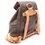 Zaino Louis Vuitton Montsouris MM Monogram Marrone Monogramma - vista 2
