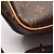 Borsa a tracolla Louis Vuitton Reporter PM Marrone Monogramma - vista 10