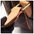 Borsa a tracolla Louis Vuitton Reporter PM Marrone Monogramma - vista 8