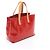 Borsa Louis Vuitton Lead PM Monogram Vernis Rosso - vista 2