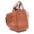 Loewe Hammock Small 2-Way Lederhandtasche Braun - Ansicht 2
