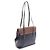 Loewe Schultertasche aus Leder Braun Schwarz - Ansicht 2