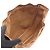 Borsa a tracolla con coulisse Loewe Anagram Marrone Arancione - vista 3