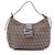 Borsa a tracolla Fendi Zucchino Marrone Beige